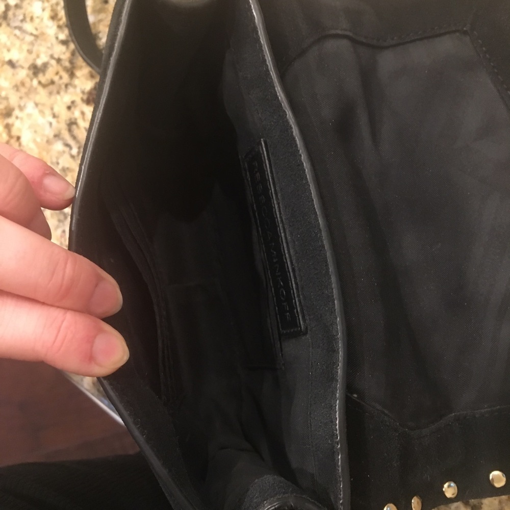 Rebecca Minkoff Black Biker Crossbody - Picture 8 of 8